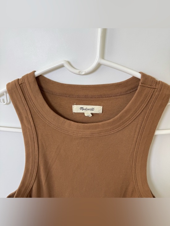 Madewell Supima Cotton Tank Small - Picture 2 of 5